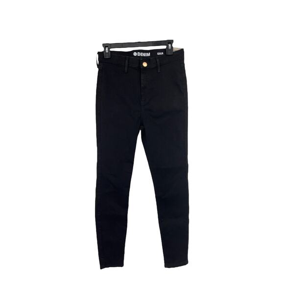 River Island Denim - River Island Jeans Kaia high rise skinny black size 12